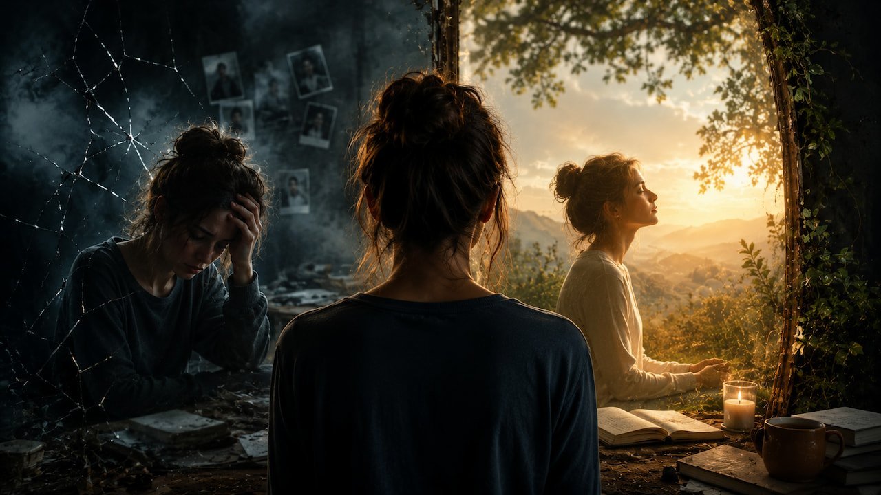 Pessoa em contemplação profunda, representando a prontidão que o despertar espiritual não é para todos exige.